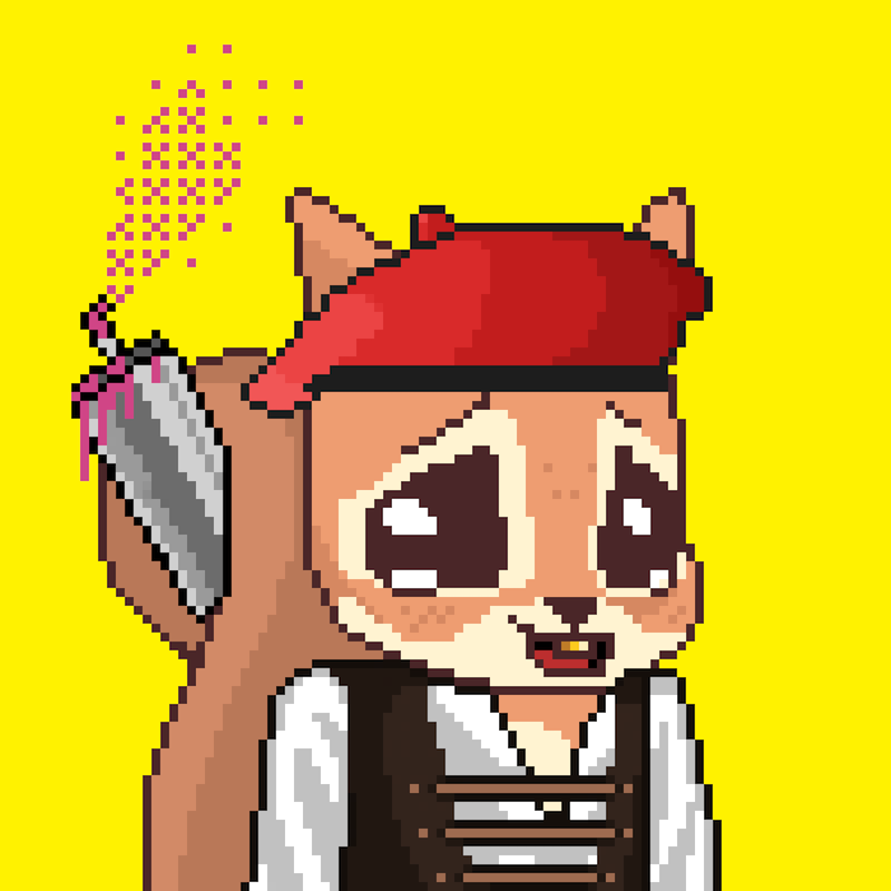 Pixel Squirrels #750
